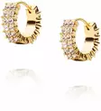 Mockberg Midnight gold hoops small MO587 - Teräksiset korvakorut - MO587 - 4