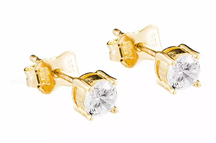 Anna korvakorut ARKK17 - Kultaiset korvakorut - ARKK17 - 1