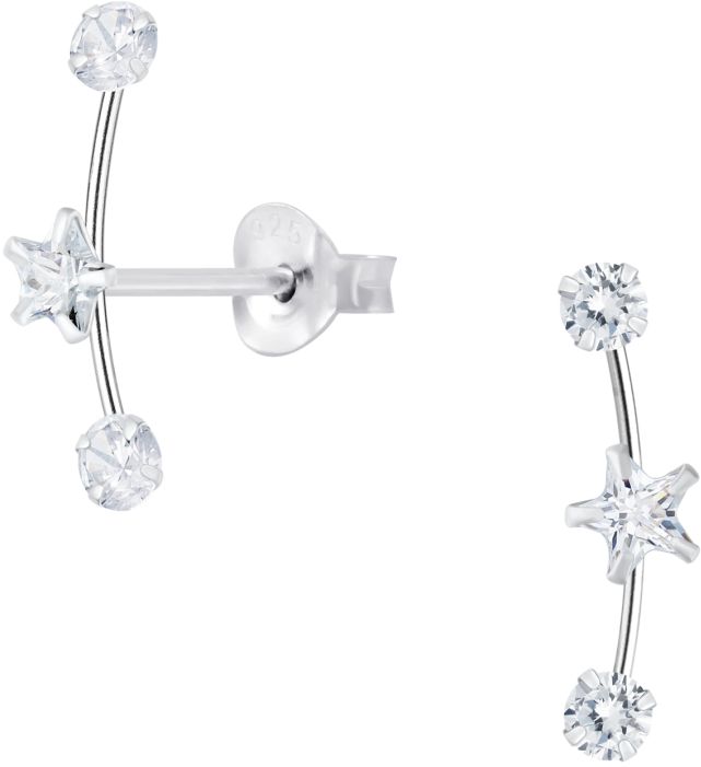 Y8147 - Hopeiset korvakorut - Y8147 - 1