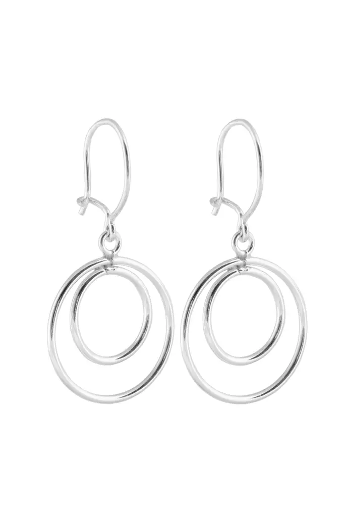 KORVAKORUT KOUKKU HOPEA TK10617 - Hopeiset korvakorut - TK10617 - 1