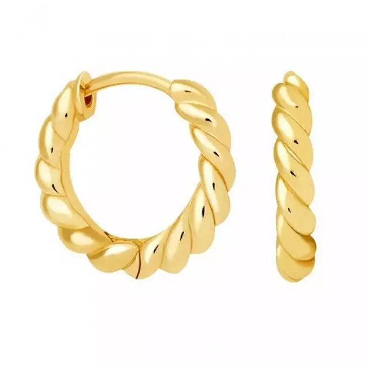 Korvarengas kullattu ZK3127 - Korumetalli korvakorut - ZK3127 - 1