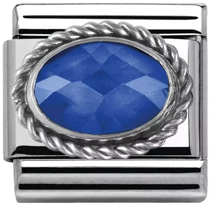 NOMI SILVER Sininen cz 330604-007 - Composable Classic - 330604-007 - 1