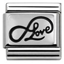 Nomination pala Infinity love writing - Ystävänpäivä - 330102-07 - 1