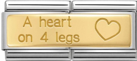 Nomination pala A heart on four legs 030710-17 - Nomination ALE Classic palat - 030710-17 - 1