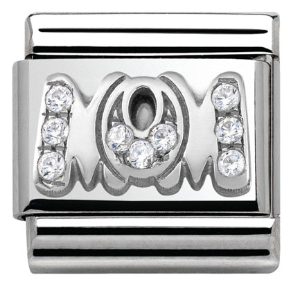 Nomination pala =C3=84iti (mom) Zirkonit 330316-07 - Korut äidille - 330316-07 - 1