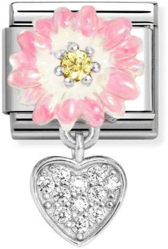 nomi pala pink daisy with cz 331814-07 - Composable Classic - 331814-07 - 1