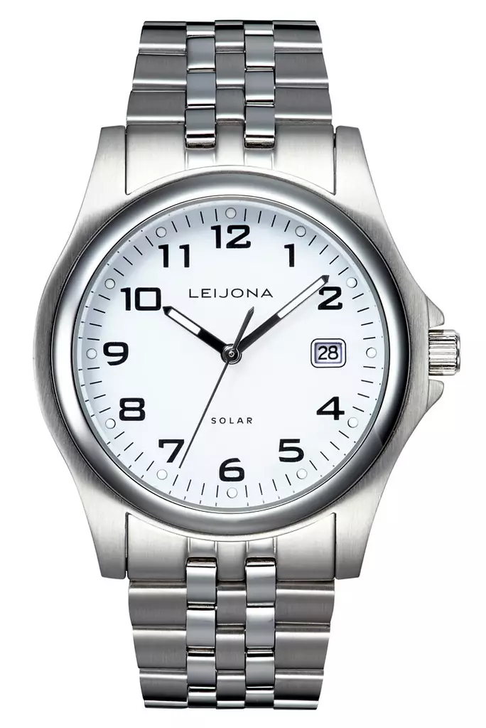 Leijona Solar Base White 5012-2597 - Leijona miesten rannekellot - 5012-2597 - 1