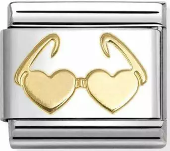 Nomi pala Aurinkolasit Sydän 030149-67 - Nomination combosable classic - 030149-67 - 1