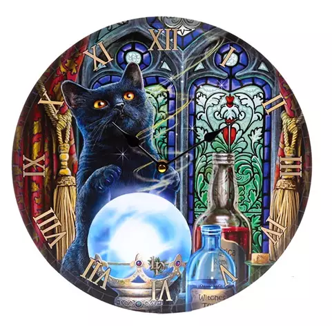 Seinäkello Jekyll and Hyde kissat - Seinäkellot - ZC017 - 1