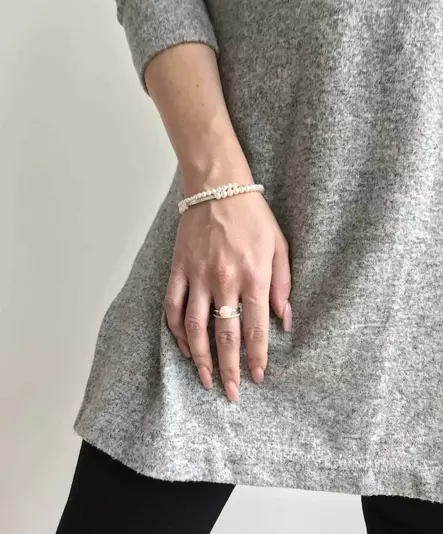 Gaura Pearls Helmirannekoru Lumine MD1924R 2 - Gaura Pearls - MD1924R-18 - 2