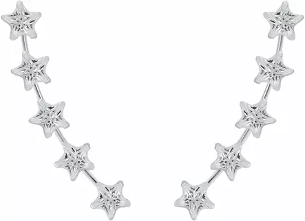 Kiipij=C3=A4 Korvakorut Star 5 Y2788 - Hopeiset korvakorut - Y2788 - 1