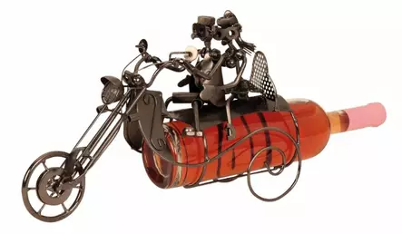 Viinipulloteline Moottoripyöräilijä pari - Taskumatit - Z6008 - 1