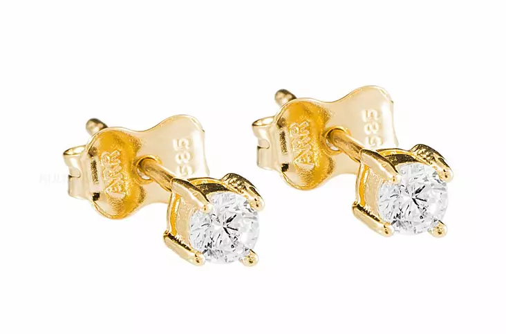 Anna korvakoru ARKK18 - Kultaiset korvakorut - ARKK18 - 1