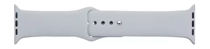 Apple Watch Silikoniranneke Harmaa 0357-38 - Älykellorannekkeet - 0357-38 - 1