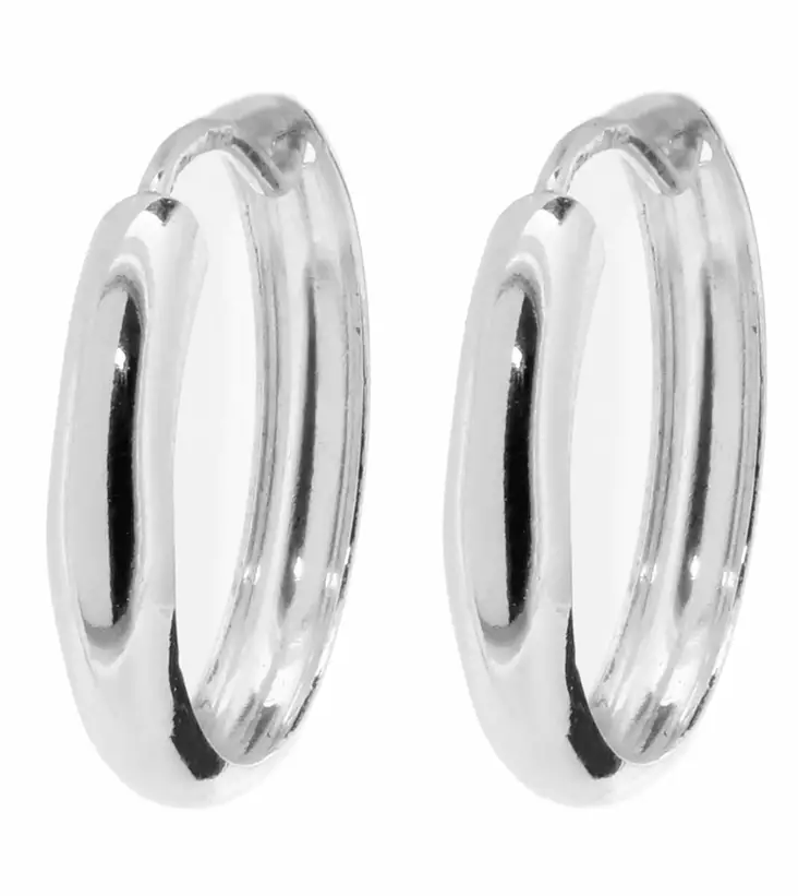 Hopeiset korvarenkaat H3008 - Hopeiset korvakorut - H3008 - 1