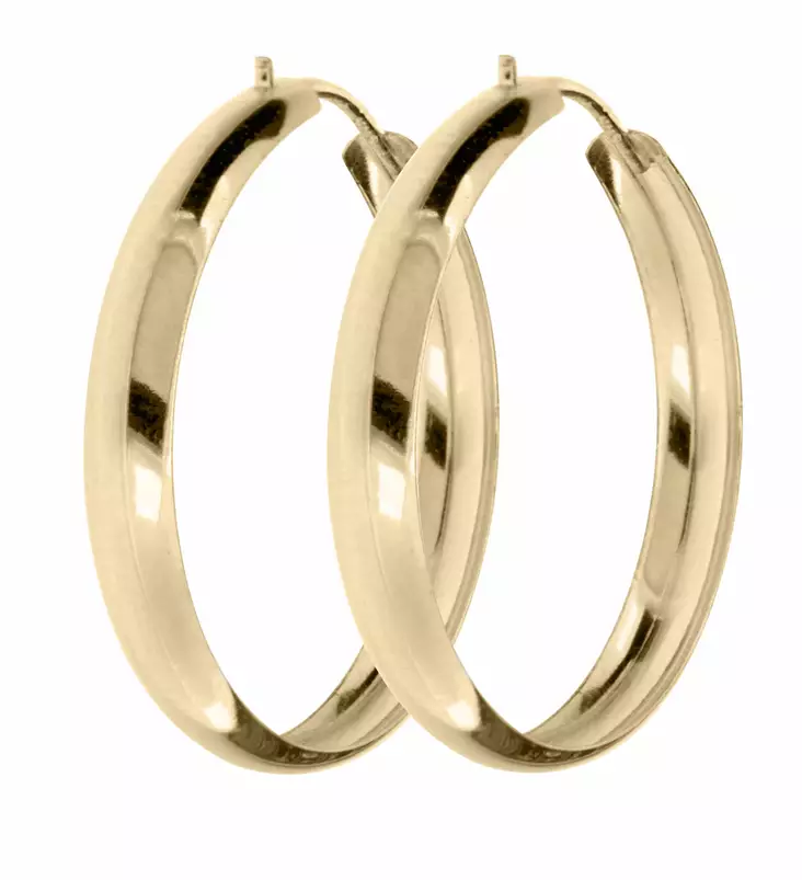 Kultaiset korvarenkaat K30008 - Kultaiset korvakorut - K30008 - 1