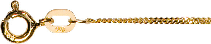 Kultainen panssariketju 1,15mm - Kultaiset riipusketjut - 603-38 - 1