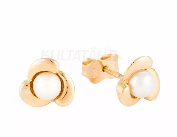 Kultaiset helmikorvakorut ARKK8 - OUTLET korvakorut - ARKK8 - 1