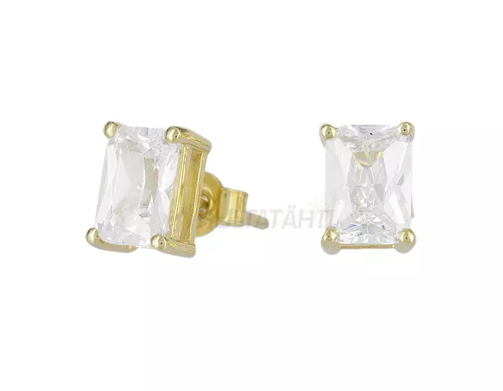 Kultaiset korvakorut zirkoneilla ERK2858 - OUTLET korvakorut - ERK2858 - 2