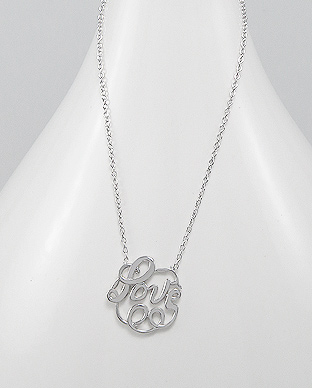 Love kaulakoru, hopeaa IN14818 - Super outlet - kaulakorut ja riipukset - IN14818 - 1