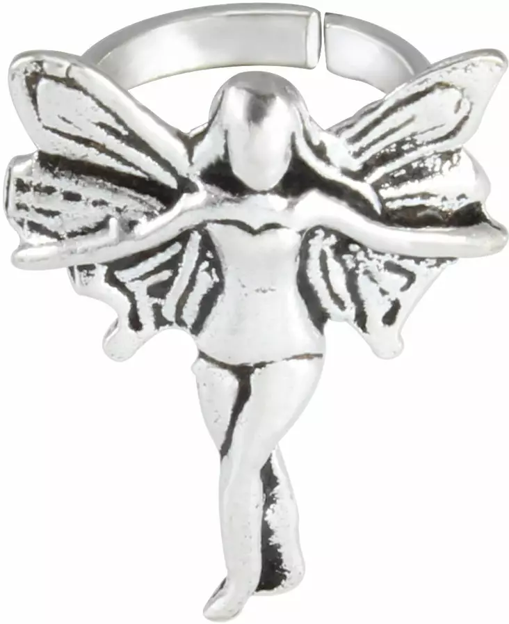 Puriste Fairy Ear Cuff Y3218 - Hopeiset korvakorut - Y3218 - 1