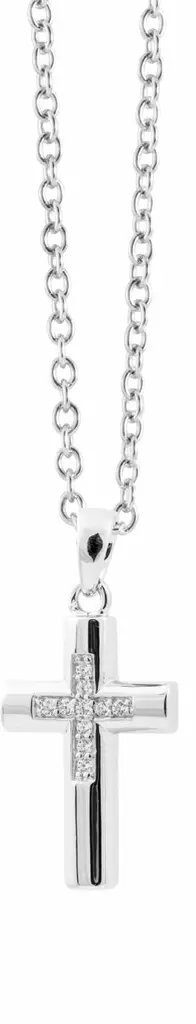 Hopeinen Aino ristiriipus CRR48 - Rippiristi hopea - CRR48 - 1