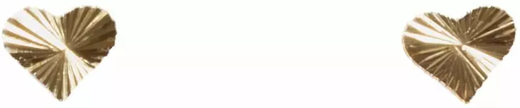 Syd=C3=A4n timanttileikattu tappi K20038 - Kultaiset korvakorut - K20038 - 1