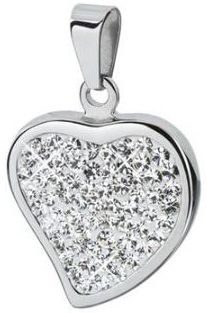 Syd=C3=A4n riipus ter=C3=A4s ja zirkoni 616028 - Teräsriipukset - 616028 - 1