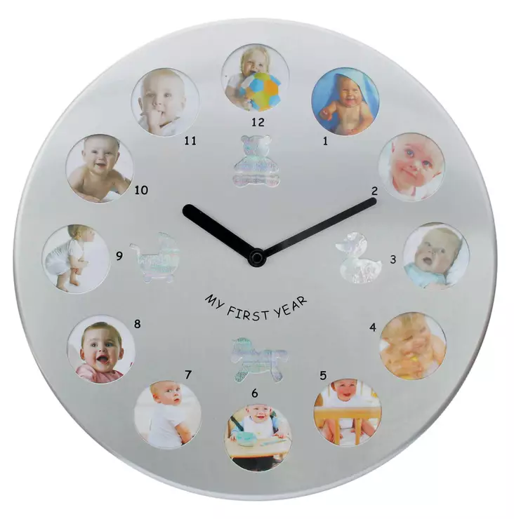 Kello Ensimm=C3=A4inen vuoteni - Kastekehykset ja -albumit - 078838 - 1