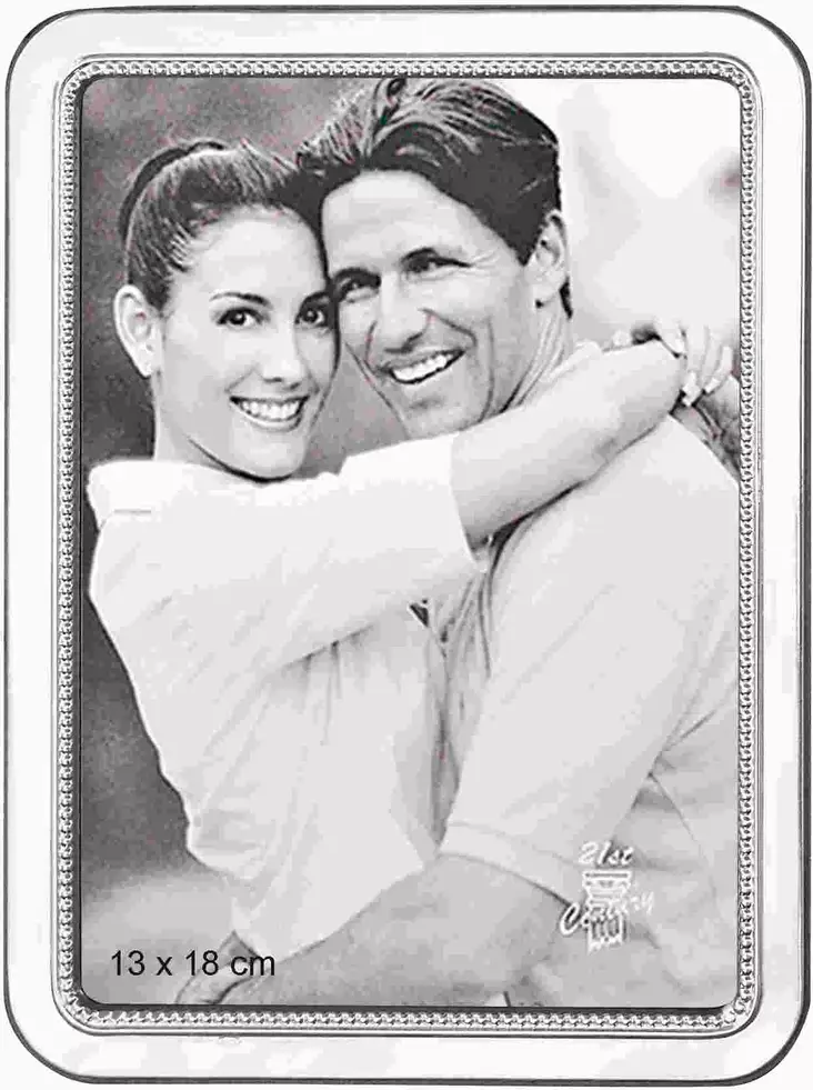 Hopeakehys 13cm x 18cm - Hääkehykset ja albumit - 079508 - 1