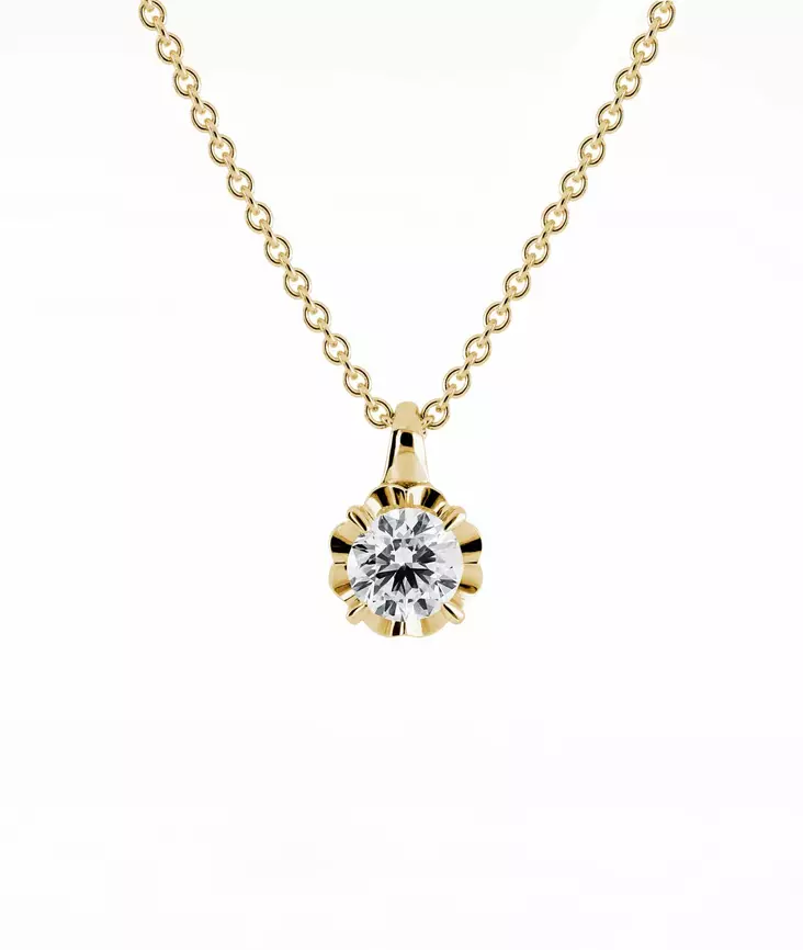 Kohinoor Vega timanttikaulakoru 213-445-08 - Timanttikaulakorut - 213-445-08 - 1