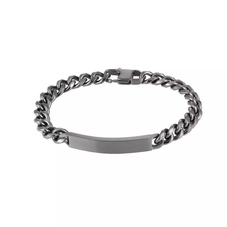 Velasco teräslaattarennekoru 21cm - Teräksiset rannekorut - PSS058 - 1