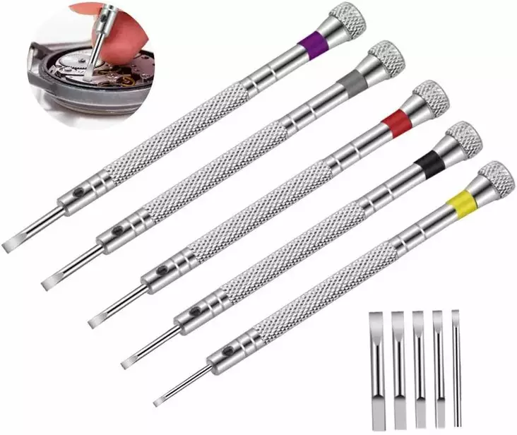 Kellosep=C3=A4n ruuvimeisselisarja AB108 - Kellosepäntyökalut - AB108 - 1