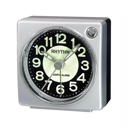 Rhythm herätyskello silver - Herätyskellot - CRE823-NR19 - 1