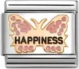 Nomination Pink Butterfly Happiness - Nomination - 430202-49 - 1