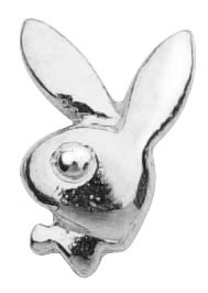 Hammaskoru playboypoupu valkokultaa - Hammaskorut - 4-99 - 1