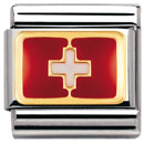 Nomination pala - Sveitsin lippu - 030234 09 - Composable Classic - 030234-09 - 0