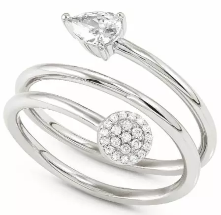 Nomination Lucentissima sormus 240700-009 - Hopeiset sormukset - 240700-009 - 1