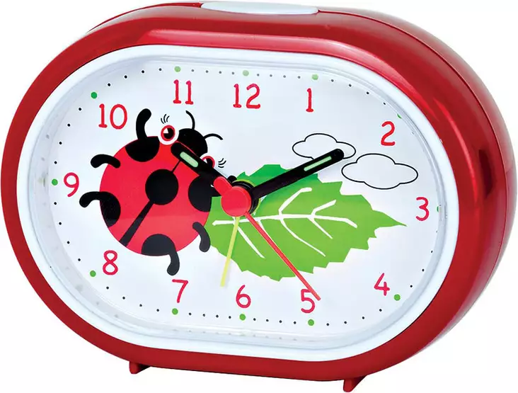 lastenherätyskello leppäkertulla - Lasten herätyskellot - 5700-09 - 1