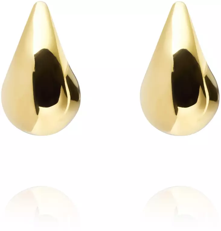 Mockberg Plain daring small gold earring - Teräksiset kaulakorut - MB0189 - 1