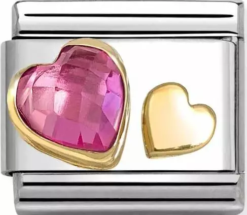 Nomination pala Pink sydän 030613-09 - Composable Classic - 030613-09 - 1