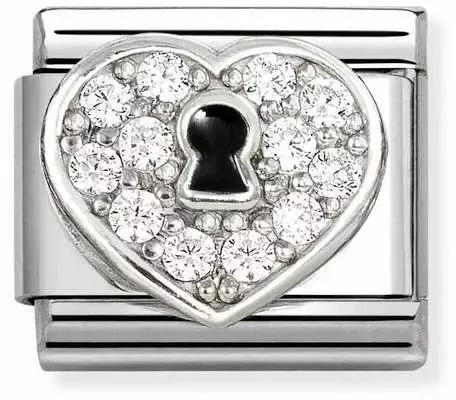 Nomination pala Sydän lukko 330328-09 - Nomination combosable classic - 330328-09 - 1