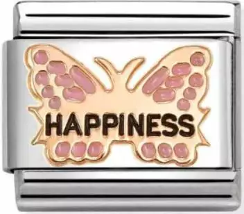 Nomination Pink Butterfly Happiness - Nomination - 430202-49 - 1