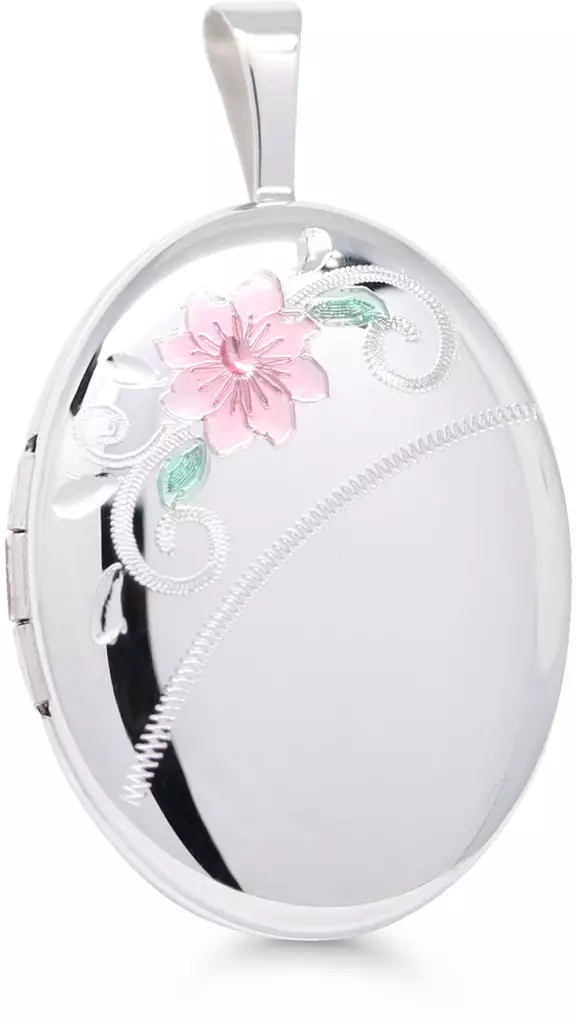 Hopeinen Medaljonki SPL-60259 - Lahjaideat naisille - SPL-60259 - 1