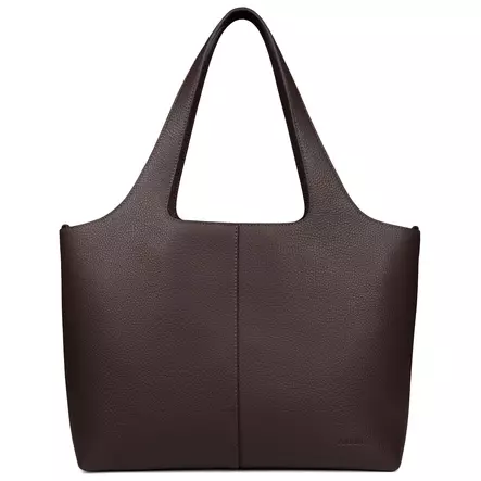 Aarni Tote-laukku tummanruskea - Laukut - AAVA-TOTE-TRUSKEA - 1