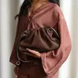 AARNI Linne Clutch-laukku Ruskea - Laukut - LINNE-RUSKEA - 4