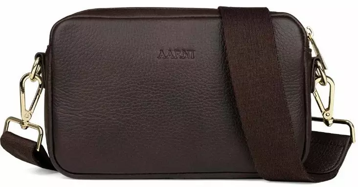 AARNI Olkalaukku Tummanruskea OLKA-TRUSKEA - Korttikotelot ja rasiat - OLKA-TRUSKEA - 1