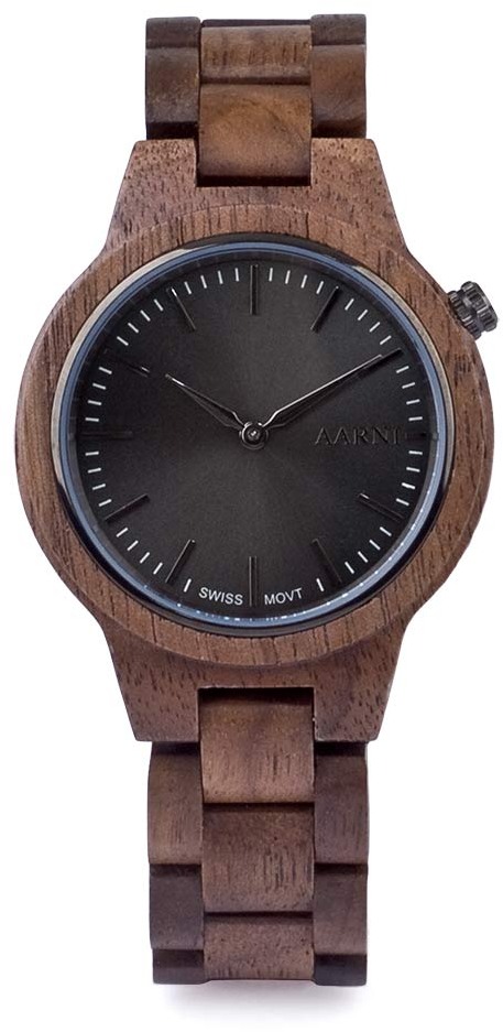 Aarniwood Vega P=C3=A4hkin=C3=A4puu-rannekello - Aarni miesten rannekellot - VEGA-PAHKINA - 1