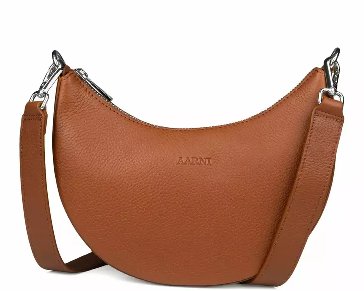 Aarni Luna olkalaukku Terracotta - hopea - Korttikotelot ja rasiat - LUNA-TERRA-HOPEA - 1