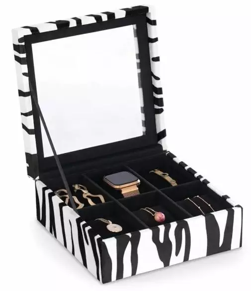 LadyBox Kellorasia Zebra  6 kelloa - Lahjaideat naisille - ZE-ZEBRA - 1